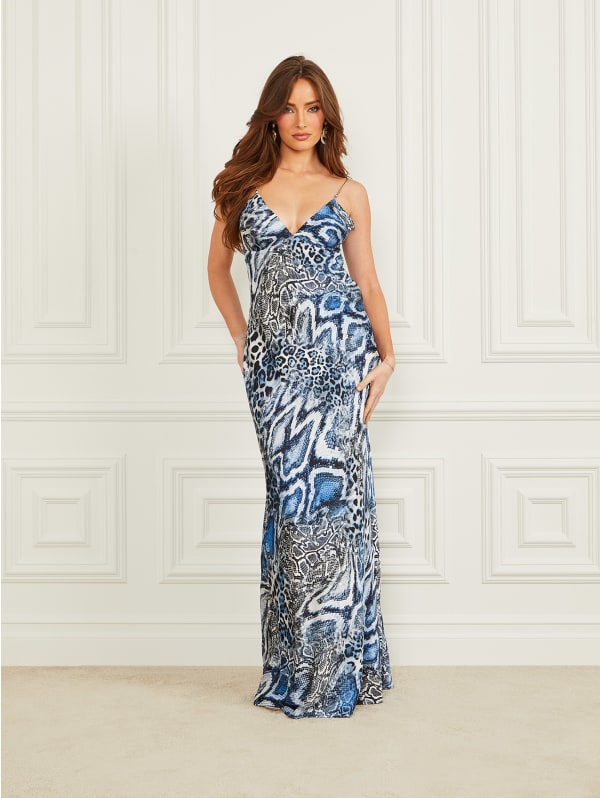 Debora Printed Maxi Dress | GUESS