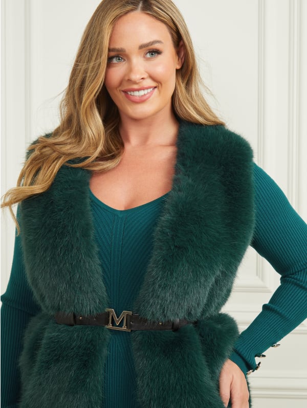 Chloe Faux-Fur Vest | Marciano