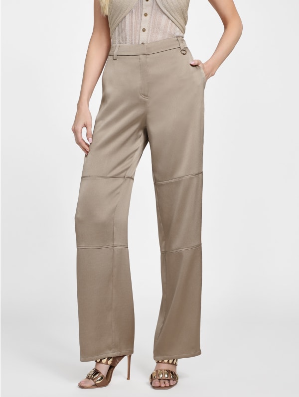 Eva Satin Pant | GUESS