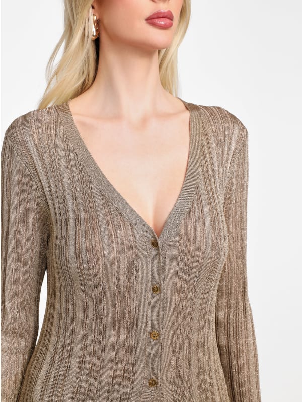 Gia Lurex Long Cardigan | GUESS
