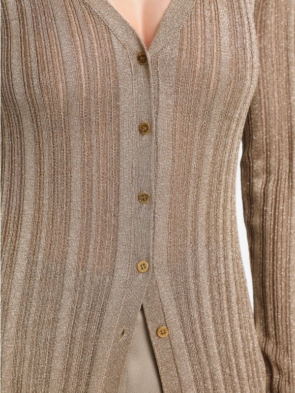 Gia Lurex Long Cardigan | GUESS