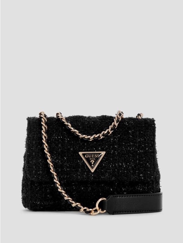 送料込日本未入荷☆GUESSゲス☆Giully Tweed Micro Miniバッグ☆ Giully Tweed Mini Convertible Crossbody | GUESS
