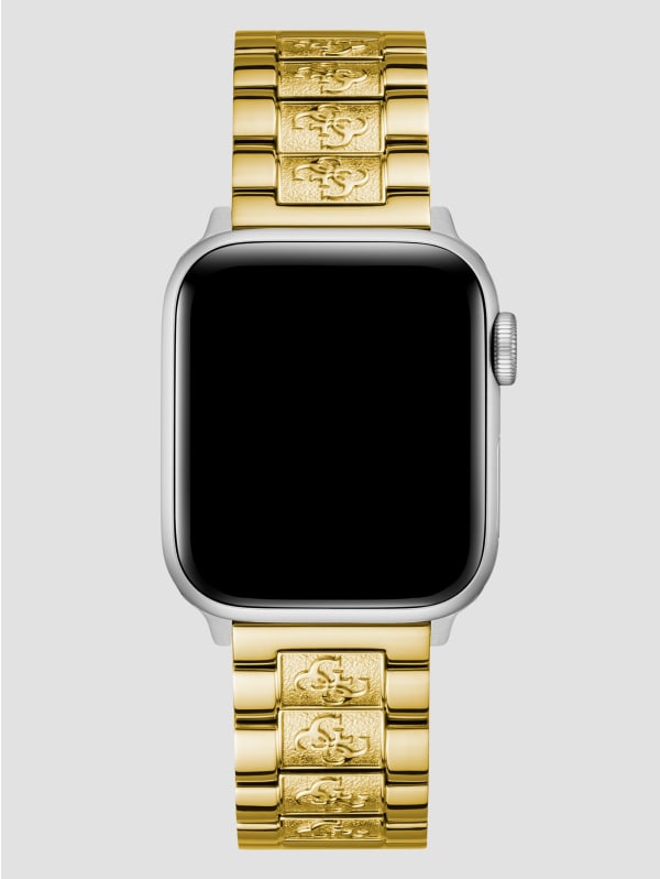 Gold-Tone Quattro G 38-40 mm Band for Apple Watch® | GUESS