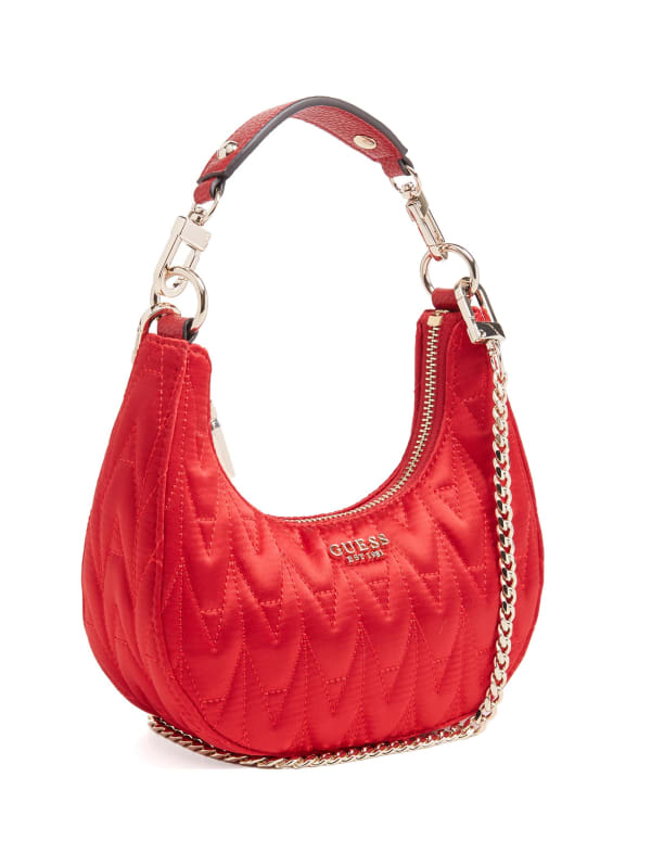 【国内在庫】 Rock Golden Mini GUESS | Bag Hobo Crescent バッグ