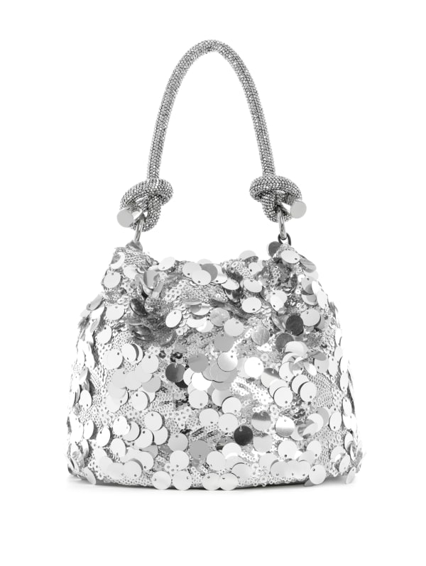 Holiday Shine Top-Handle Pouch | GUESS