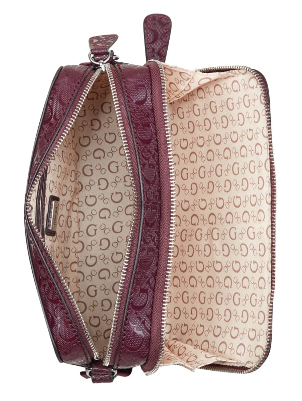Haddington Mini Double-Zip Crossbody | GUESS Factory