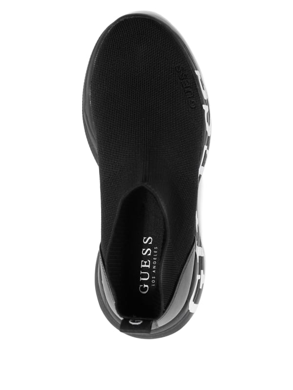 Pause Logo Knit Sneakers | GUESS Factory