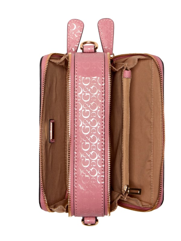 Lewistown Shiny Logo Crossbody | GUESS Factory