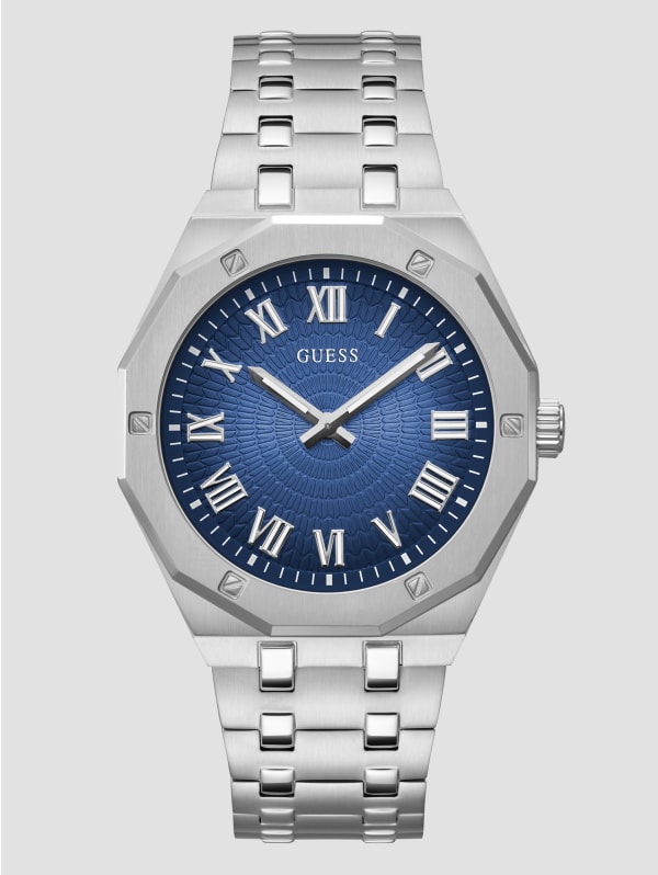 たかし　GS2542L　　GWL2 Multi-Tone Crystal Square Analog Watch | GUESS
