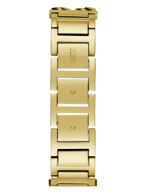 Gold-Tone Square Analog Watch | GUESS