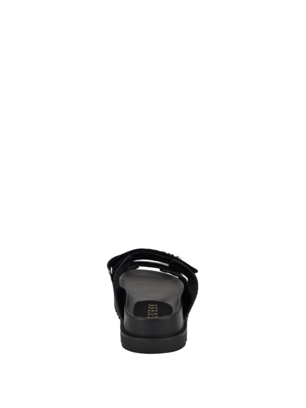 Fabulon Two-Strap Slides | GUESS