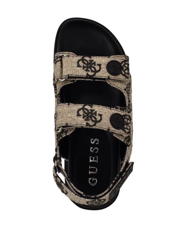 Fadey Signature Sandals | GUESS