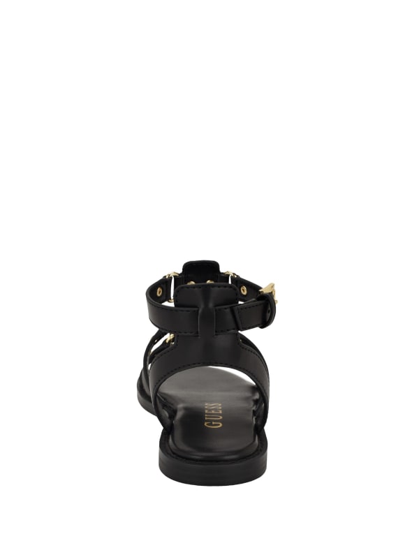 Graydee Studded Strap Sandals | GUESS
