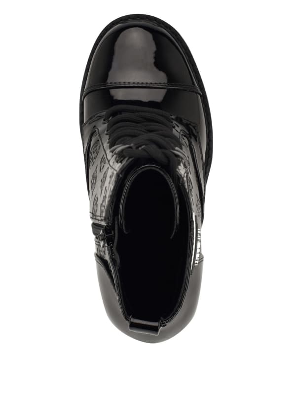 【GUESS】ニーディン Neady Patent Booties | GUESS
