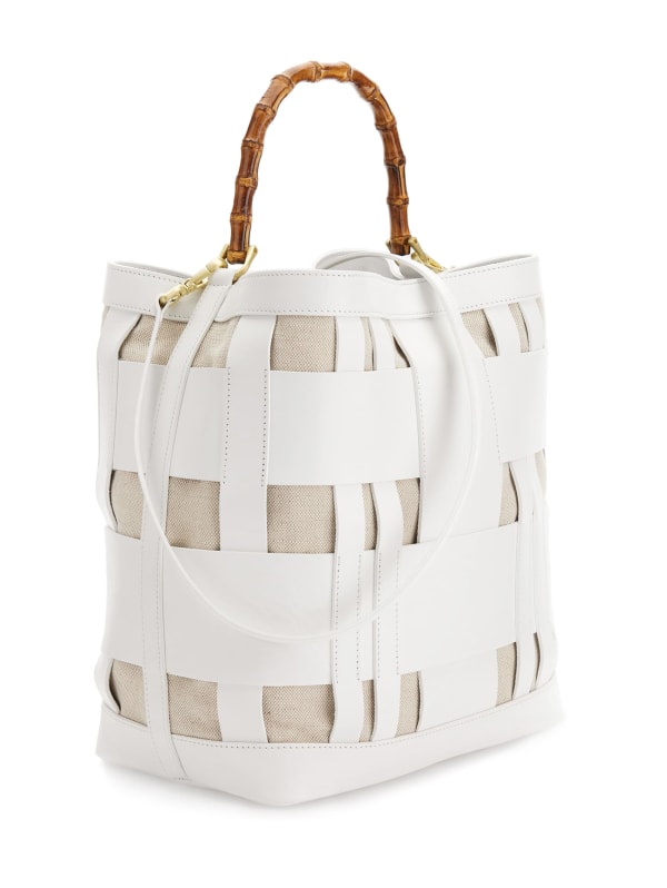 Aida Woven Leather Hobo Bag | GUESS Aida Woven Leather Hobo Bag | GUESS
