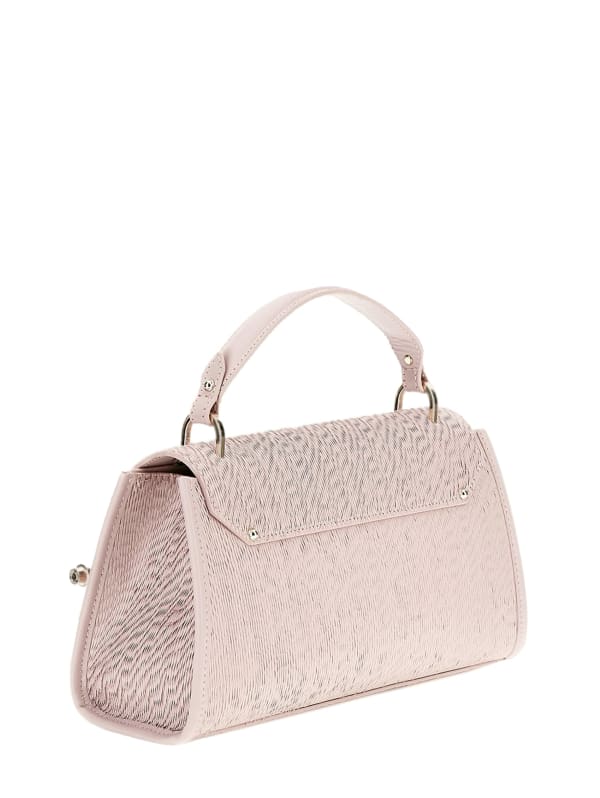 Iris Textured Leather Top Handle Bag | Marciano Iris Textured Leather Top Handle Bag | Marciano