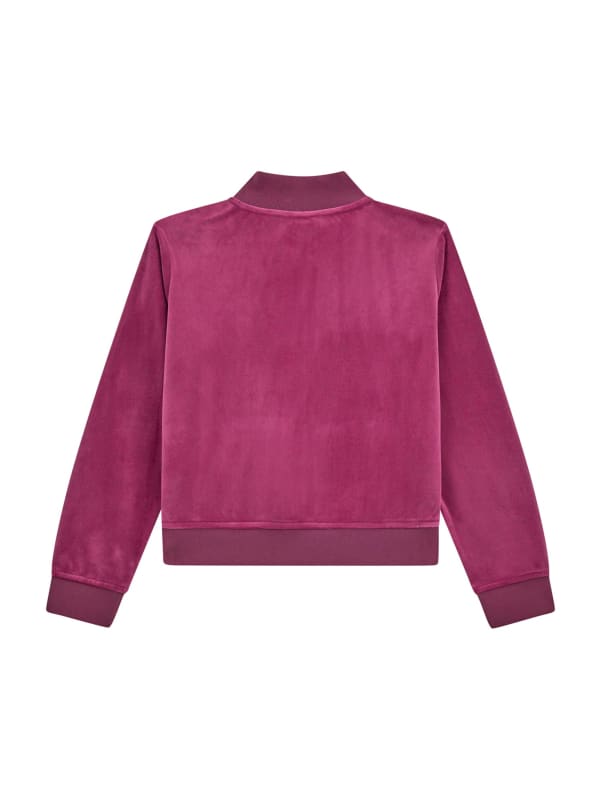 Eco Velvet Active Zip-Up Jacket (4-16) | GUESS