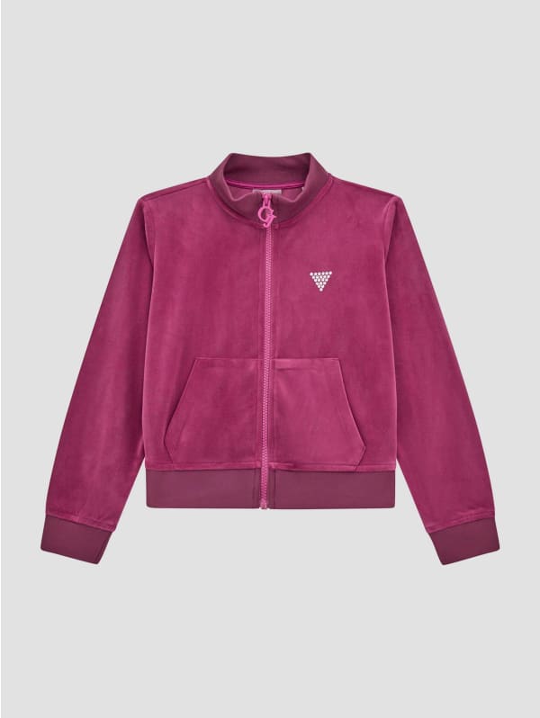 早割シーズン券 Eco Velvet GUESS | (4-16) Jacket Zip-Up Active ジャケット・アウター