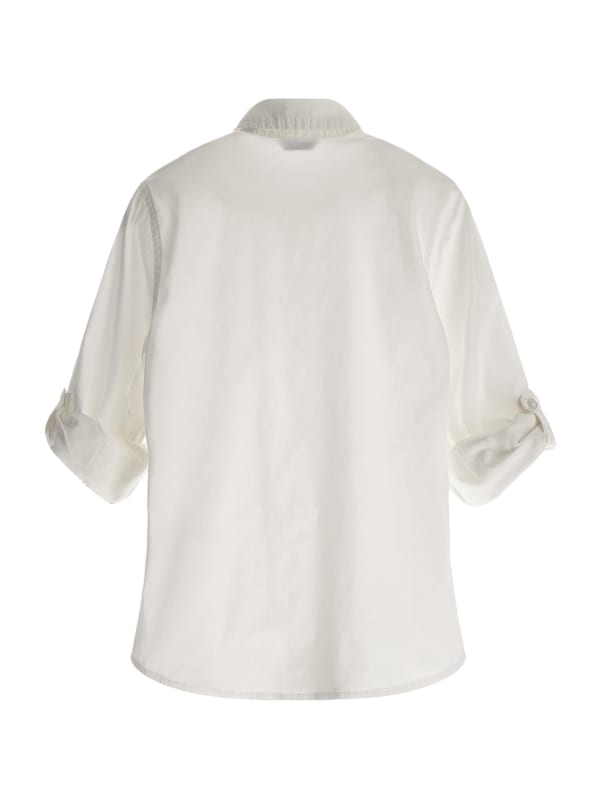 Eco Woven Poplin Shirt (7-16) | GUESS