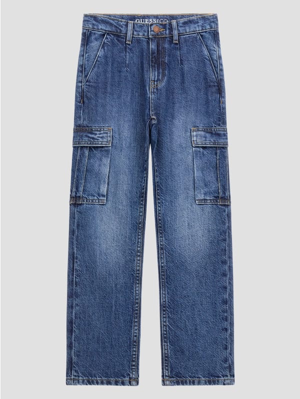 Eco Denim Cargo Pants (7-18) | GUESS Eco Denim Cargo Pants (7-18) | GUESS