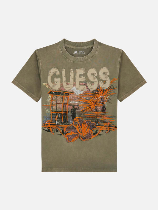 Oversized Crewneck Tee (7-16) | GUESS