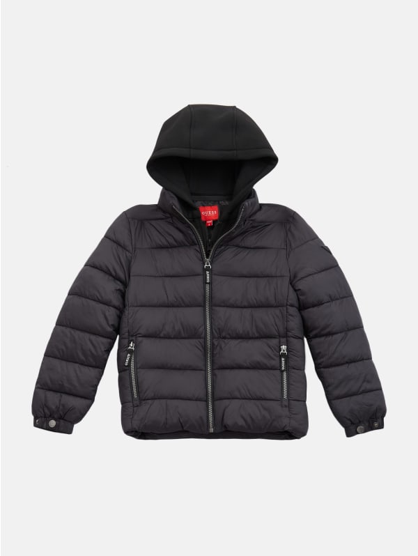 Eco Harrison Fleece Hooded Jacket (7-16) | GUESS Factory