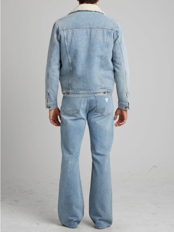 Indigo Denim Flare Pants | GUESS