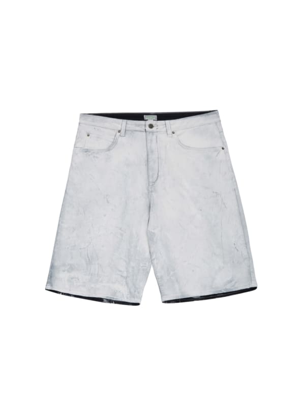Painted Twill Shorts | GUESS