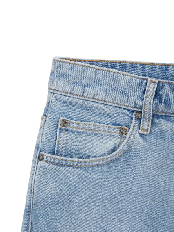 Straight Indigo Denim Pants | GUESS