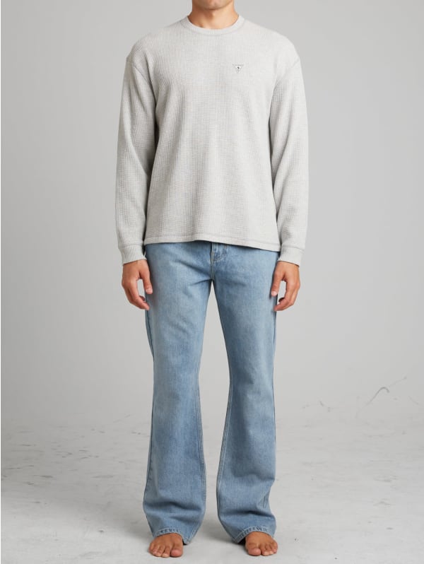 [ JEANS] Slim Waffle Embroidered T-shirt ★人気★ Women's Zen Waffle Tee – Tommy John
