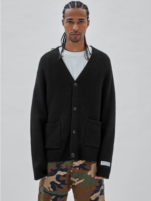 GUESS Originals Label Cardigan | GUESS