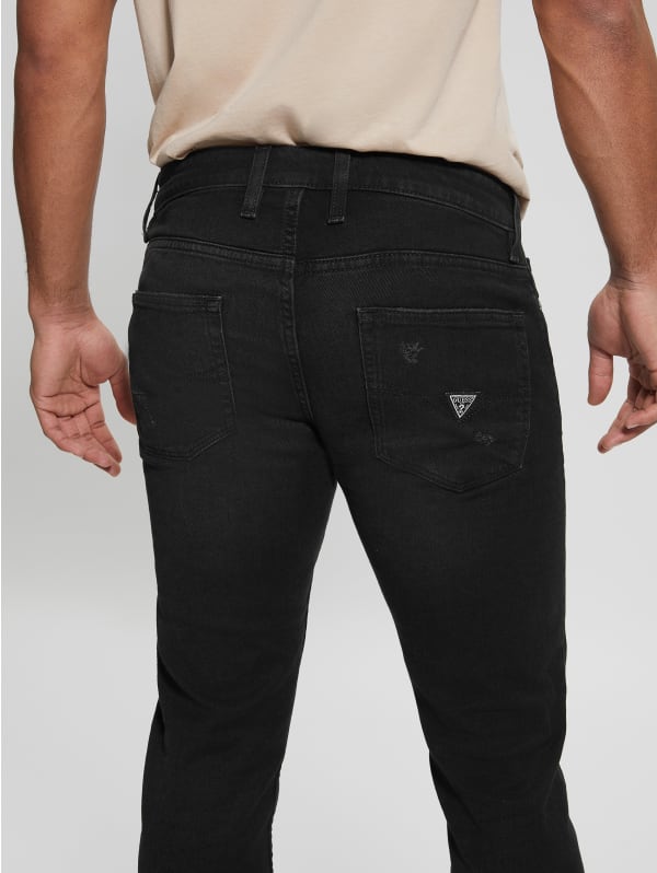 Vintage Guess Jeans Black Denim Relaxed Tapered high rise