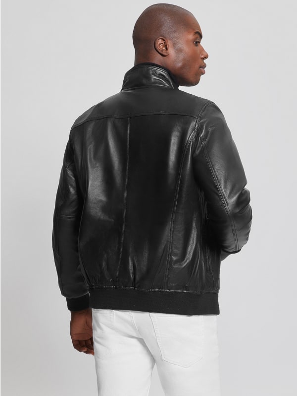 Soft Leather Jacket | GUESS