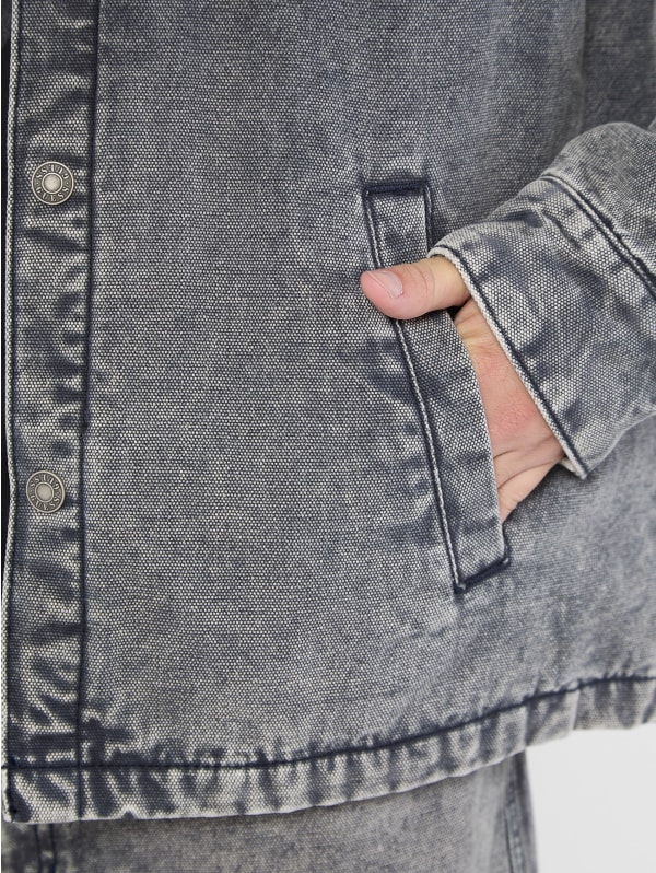 GUESS Originals Canvas Shirt Jacket | GUESS