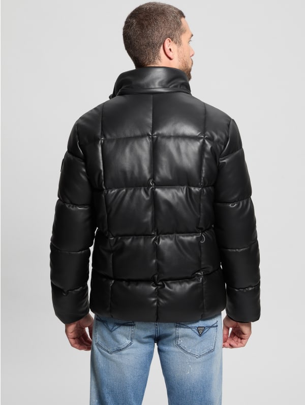 行列のできるレビュー商品、集めました。高評価アイテム Faux-Leather GUESS | Jacket Puffa Stretch アイケア