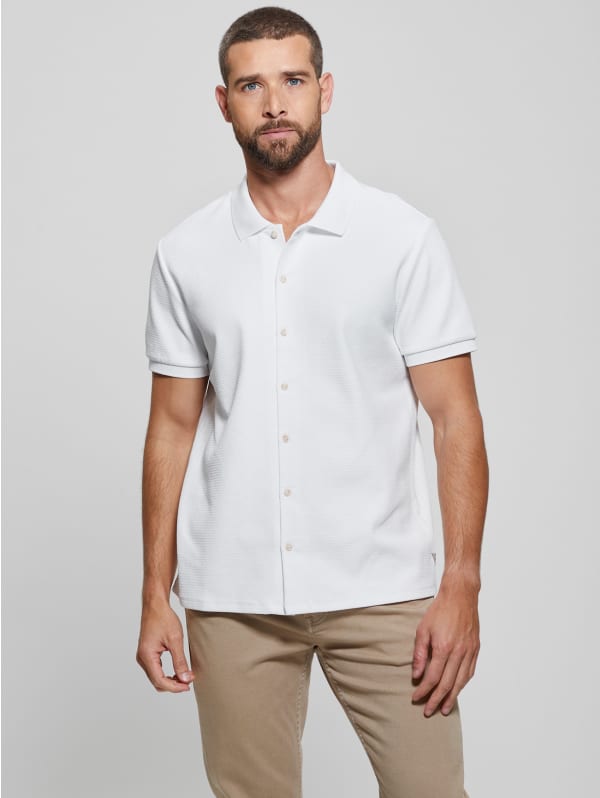 Aster Knit Shirt | GUESS Canada