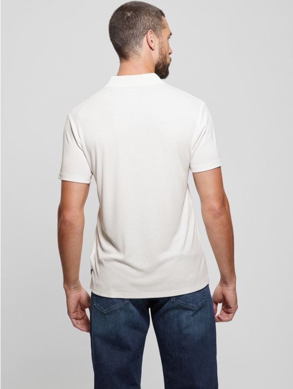 Union Rib Knit Polo | GUESS