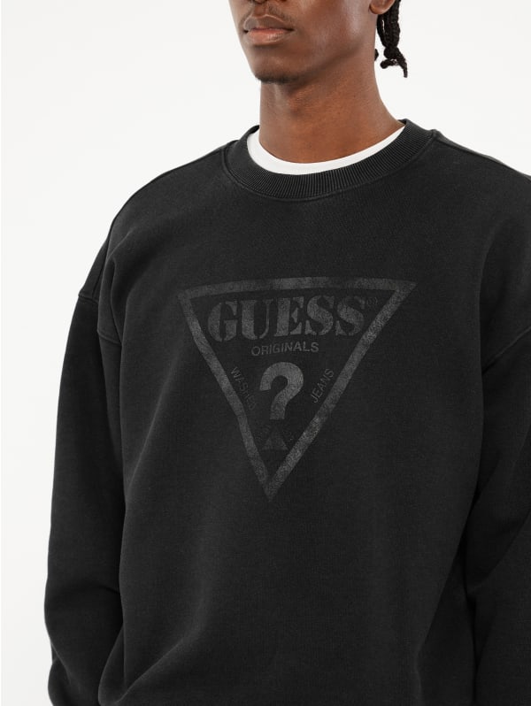 GUESS Originals Triangle Crewneck Sweatshirt | GUESS