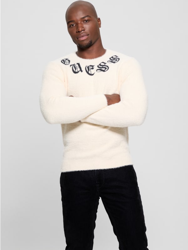 Eddy Gothic Logo Sweater | GUESS
