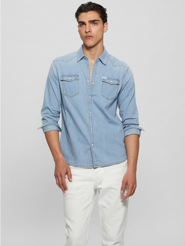 Truckee Western Denim Shirt | GUESS