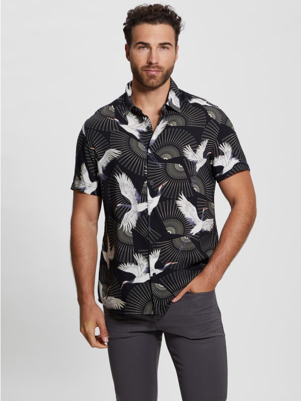 Eco Crane Shirt | GUESS