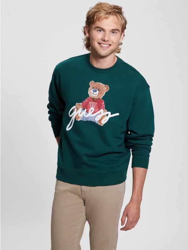 Max Logo Bear Sweatshirt | GUESS