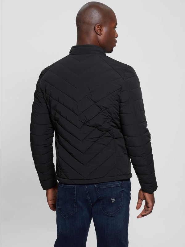 Eco Stretch Nylon Padded Jacket | GUESS