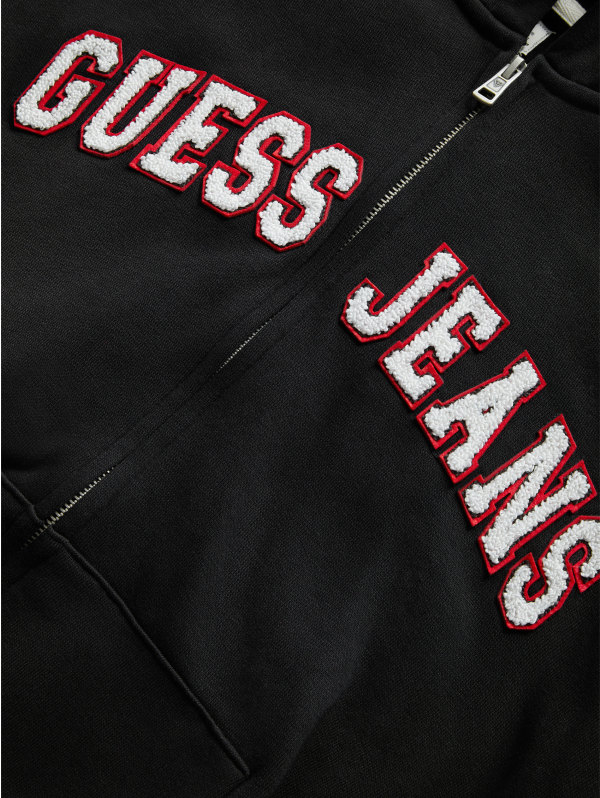 【OLD GUESS】INSIDEOUT CUTSEW HOODIE 2896T Gondour Patch Hoodie | GUESS