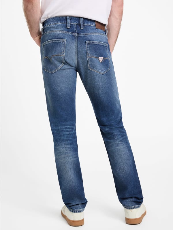 Eco Finnley Mid-Rise Tapered Jeans | GUESS
