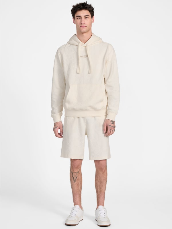Jacquard Foliage Shorts | GUESS