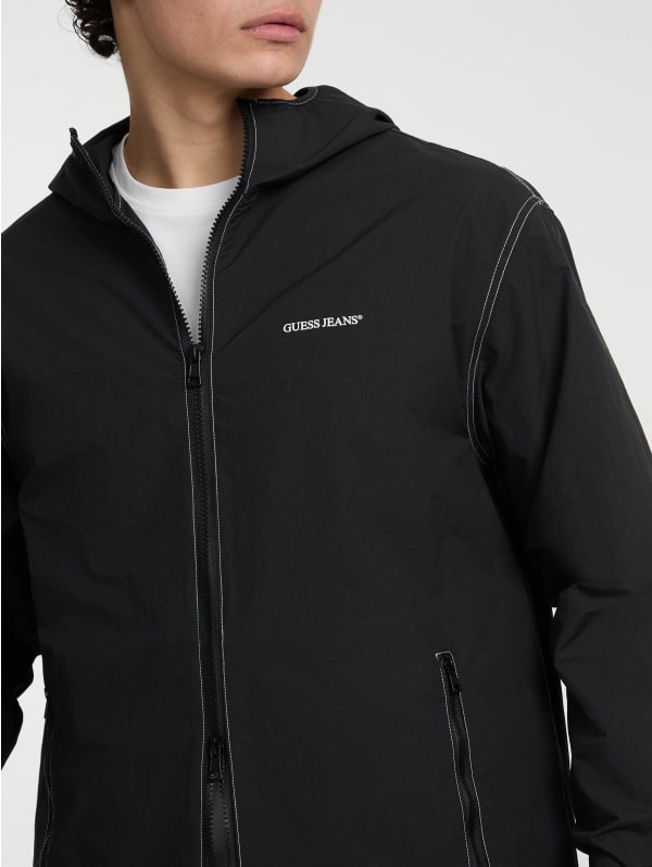 Eco Packable Windbreaker Jacket | GUESS Jeans