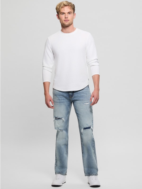 デニム・ジーパン [MASONPRINCE] Linen Blend Summer Relaxed Denim Pants Mason Prince Denim Jeans Blue 26w 31l | eBay