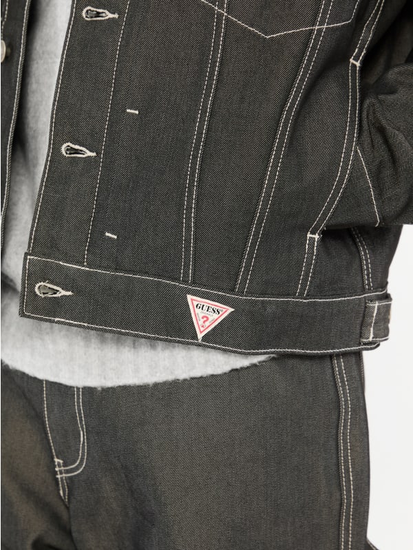Full-zip Mechanics Trucker Jacker - Grey | Levi's® MC