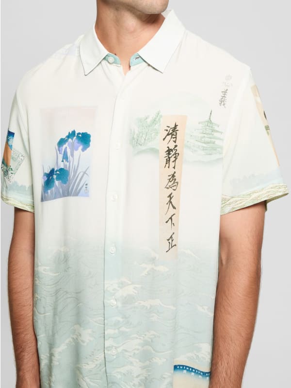 Eco Woven Daydream Shirt | GUESS